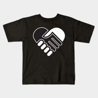 Equality, Hands shake hart shape Kids T-Shirt